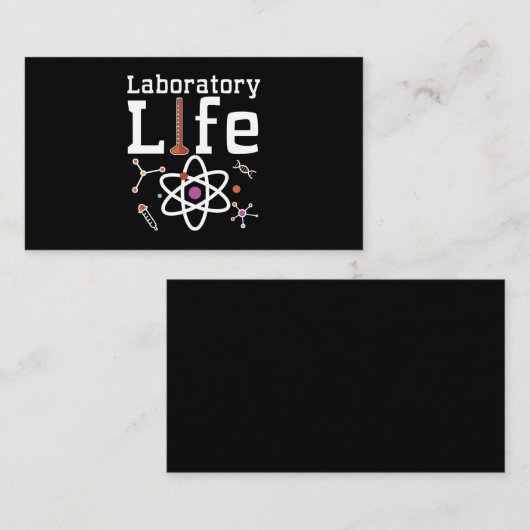 Science Medical Technologist Visitekaartje (Voorkant / Achterkant)