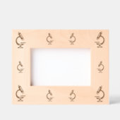 Science Microscope geëtst Afbeelding Lijst Gegraveerde Lijstjes (Voorkant)