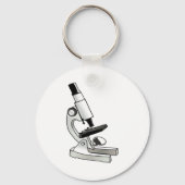 Science Microscope Sleutelhanger (Voorkant)