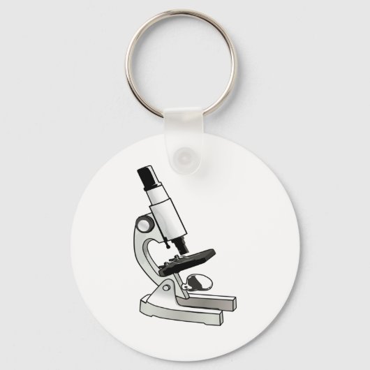 Science Microscope Sleutelhanger (Voorkant)