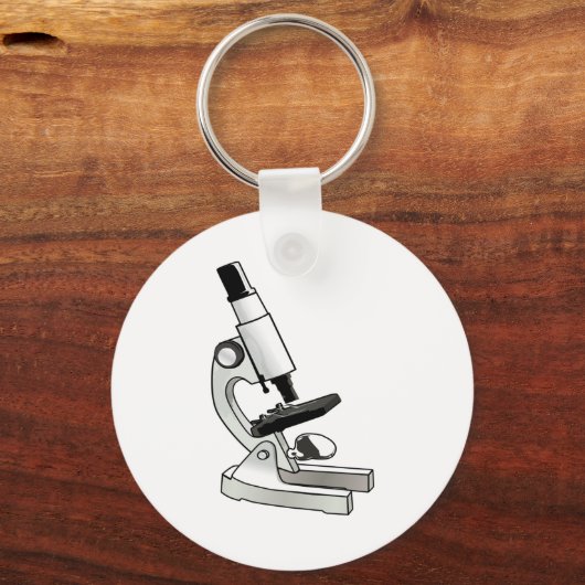 Science Microscope Sleutelhanger (Voorkant)