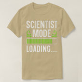 Science Mode Loading Scientist Biology Chemistry P T-shirt (Design voorkant)