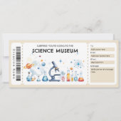 Science Museum Gift Certificate Kaart (Voorkant)