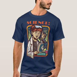 Science Nerd Chemistry Geek Laboratory Ret T-shirt