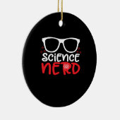 science nerd keramisch ornament (Rechts)