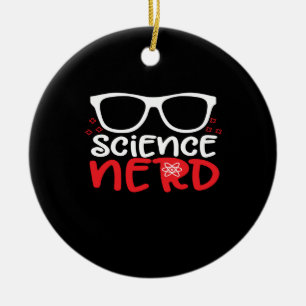 science nerd keramisch ornament