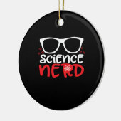 science nerd keramisch ornament (Links)
