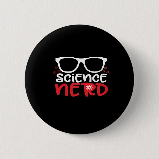 science nerd ronde button 5,7 cm (Voorkant)