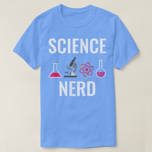 Science Nerd T-shirt (Design voorkant)