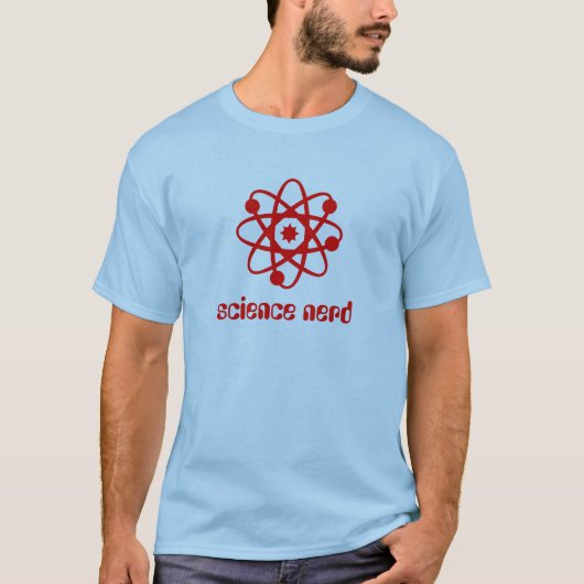 Science Nerd T-shirt. T-shirt (Voorkant)