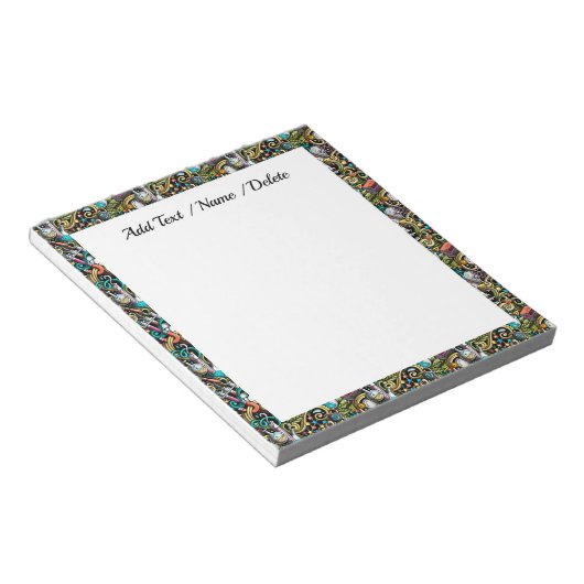 Science Note Pad Notitieblok (Schuin)