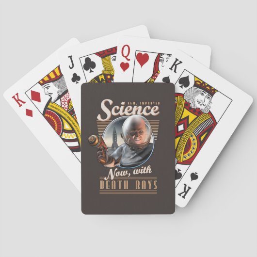 Science: Nu met Death Rays Playing Cards Speelkaarten (Achterkant)