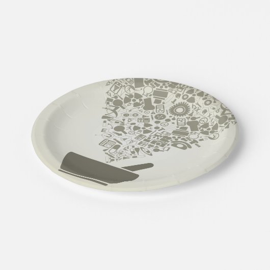 Science Objects Paper Borden Papieren Bordje (Gekanteld)