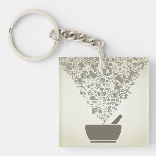 Science Objects Sleutelhanger (Voorkant)