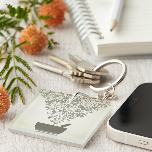 Science Objects Sleutelhanger