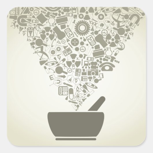 Science Objects Stickers (Voorkant)