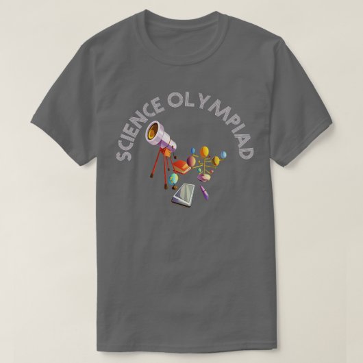 Science Olympiad voor Wetenschappers T-shirt (Design voorkant)