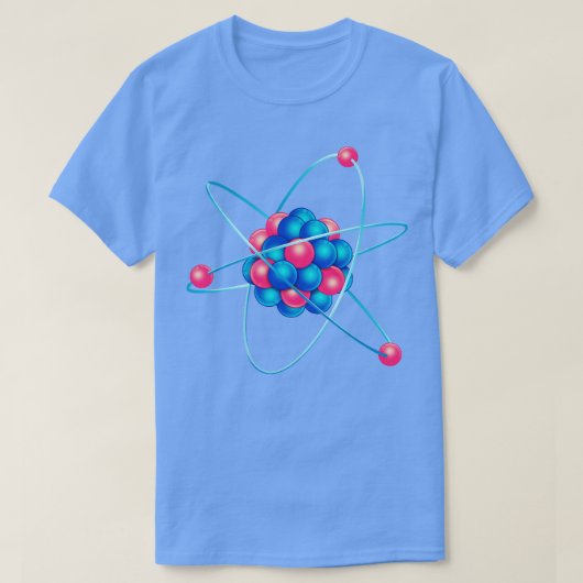 Science Particle Atom Chemistry T-shirt (Design voorkant)