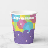 Science Party Cup - Kind's Birthday Party Cup Papieren Bekers (Voorkant)