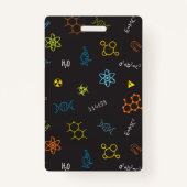 Science Party ID Badge Wetenschapper Badge (Achterkant)