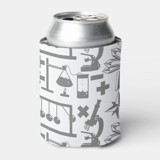 Science Pattern Blikjeskoeler (Blikje Voorkant)