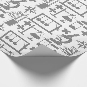 Science Pattern Cadeaupapier