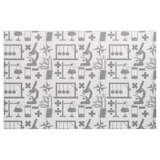 Science Pattern Stof (Yard (91,4 cm))