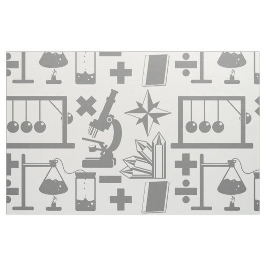 Science Pattern Stof (Fat Quarter)