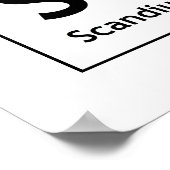 ScIeNCe Periodic Table Elements Word Chemistry Poster (Hoek)