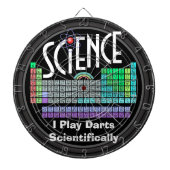Science Periodic Table of Elements Dartboard Dartbord (Voorkant)