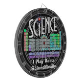 Science Periodic Table of Elements Dartboard Dartbord (Voorkant Links)