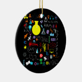 Science Physic Wiskunde Chemistry Biology Astronom Keramisch Ornament (Rechts)