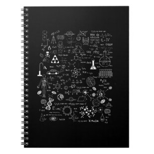 Science Physic Wiskunde Chemistry Biology Astronom Notitieboek