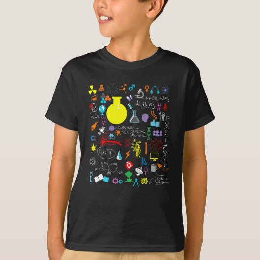 Science Physic Wiskunde Chemistry Biology Astronom T-shirt (Voorkant)