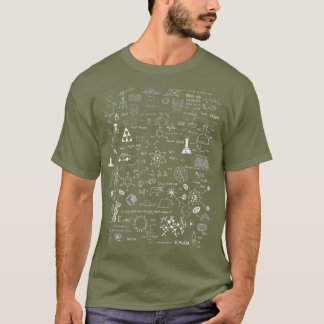 Science Physic Wiskunde Chemistry Biology Astronom T-shirt