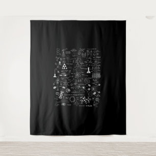 Science Physic Wiskunde Chemistry Biology Astronom Wandkleed