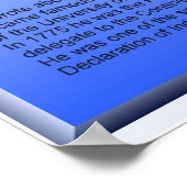 Science Physics Electricity Benjamin Franklin Poster (Hoek)