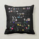 Science Physics Wiskunde Chemistry Biology Astrono Kussen<br><div class="desc">Het perfecte cadeautje als je scheikunde leert of als wetenschapper op school of universiteit. Een grappige Science Apparel.</div>