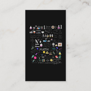 Science Physics Wiskunde Chemistry Biology Astrono Visitekaartje