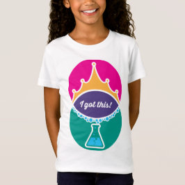 Science Princess (Bold) Meisjes Shirt