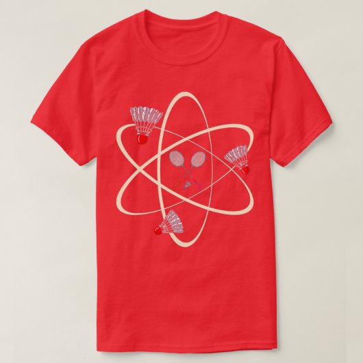Science Proton Badminton T-shirt (Design voorkant)