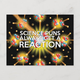 SCIENCE PUNS BRIEFKAART