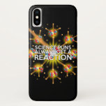 SCIENCE PUNS Case-Mate iPhone CASE<br><div class="desc">Aanpassen met uw favoriete achtergrondkleur. Cool,  trendy wetenschap geïnspireerd ontwerp voor alle wetenschappers,  wetenschap leraren,  wetenschap studenten,  kortom,  elke wetenschap geek in je leven (en dat geldt ook voor jou)! Ontworpen door Science Geekness© op http://www.zazzle.com/sciencegeekness*</div>