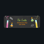 Science Return Address Label Experiment Lab Party<br><div class="desc">Gebruik deze leuke labels voor je retouradreslabels! Wetenschapsthema.</div>