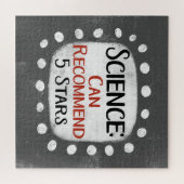 Science Review 5 sterren puzzel (Horizontaal)