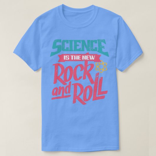 Science Rock en Roll T-shirt (Design voorkant)