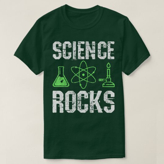 Science Rocks Biologist Chemistry Physics Teacher T-shirt (Design voorkant)