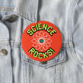 Science Rocks. Knopen Ronde Button 4,0 Cm (In situ)