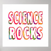 Science Rocks Poster (Voorkant)
