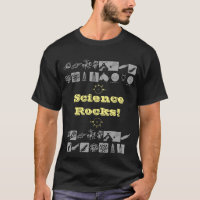 Science Roks Statement Graphic Design Typografie